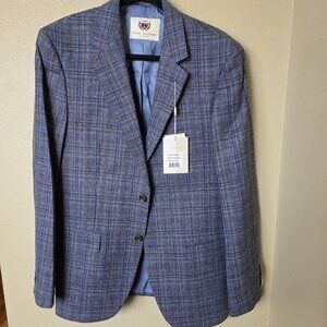 Thom Hudson Melbourne Wool & Silk Blazer | 40R | Italian Suit Jacket Italy prep
